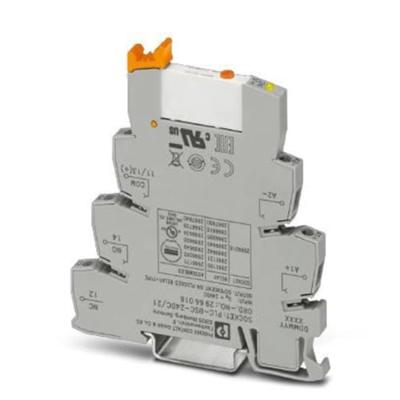 Phoenix Contact PLC-RSC- 24DC/21/MS Relaismodule (modulair) Nominale spanning: 24 V/DC Schakelstroom (max.): 6 A 1x wisselcontact Piece 1 stuk(s)