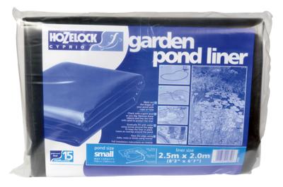 HoZelock Vijverfolie 2.5x2m - Flexibel PVC, Duurzame Tuinvijver Fundering, Eenvoudig in Gebruik