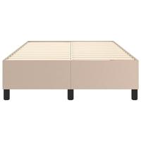 Bedframe kunstleer cappuccinokleurig 120x200 cm - thumbnail