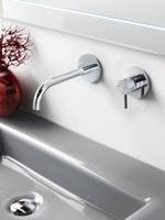 Wastafelmengkraan Hotbath Laddy Inbouw 3+3 systeem Chroom - thumbnail