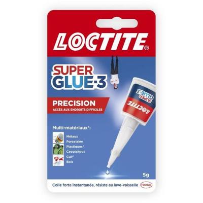 Cyanoacrylaatlijmen - LOCTITE - SUPERGLUE-3P - Precisie - fles van 5 g