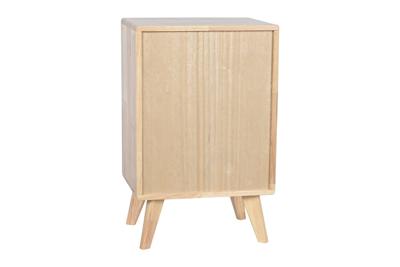Ladekast DKD Home Decor Natuurlijk Metaal Rubberwood 40 x 30 x 63 cm