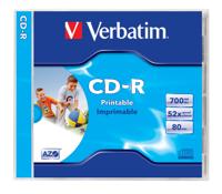 Verbatim - CD-R en CD-RW - CD-R CD-RW Verbatim - CD-R VERBATIM 700MO 52X - thumbnail