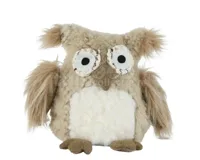 Kerstfiguur Uil Bruin 21cm - thumbnail