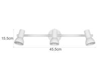 Trio PlafondlampCantar wit 3-lichts - R81793031 - thumbnail