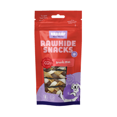 Braaaf Twister Braids (5-pack) - 6 cm