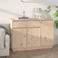 Dressoir 110x34x75 cm massief grenenhout - thumbnail