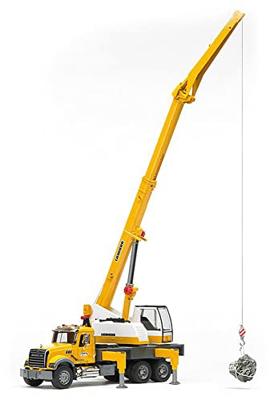 bruder MACK Granite Liebherr Kraanwagen modelvoertuig