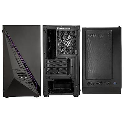 Kolink Kolink Inspire K2 Plus ARGB Micro-ATX-Gehäuse - schwarz Window Micro-tower Gaming-behuizing, Behuizing Zwart