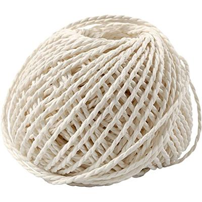 Creativ Company Https://www.cchobby.nl/papier-garen-dikte-2-5-3-mm-wit-150-gr-40-m-1-bol