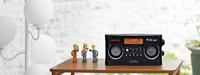 Sangean DPR-25+ Transistorradio DAB+, VHF (FM) AUX Acculaadfunctie Zwart - thumbnail