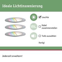 Paulmann 94752 Verlichtingssysteem Plug&Shine LED-buiteninbouwlampen (basisset) LED 6 W Warmwit RVS - thumbnail