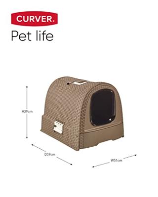 Curver Kattenbak Mokka