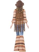 Harmonie Hippie kostuum vrouw - thumbnail