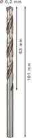 Bosch Accessoires Metaalboren HSS-G, Standard 6,2 x 63 x 101 mm 10st - 2608595067 - thumbnail