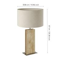Stars of Light TafellampBelesar design nikkel - 390408 - thumbnail