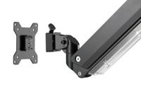 Digitus DA-90426 Monitorbeugel 1-voudig 5,1 cm (2) - 304,8 cm (120) Zwart Uittrekbaar, Draaibaar, In hoogte verstelbaar, Kantelbaar, Kantelbaar en roteerbaar, - thumbnail