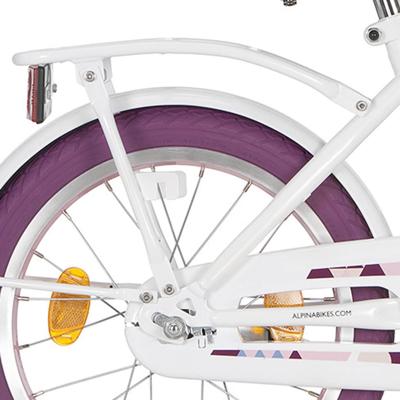 Alpina achterdrager 16 clubb traffic white