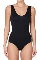 J&C body - bodystocking dames naadloos - Body wit - Bodysuit zwart zonder mouwen - Naadloos - thumbnail