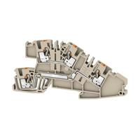 Weidmüller 2668900000 Installatie-etageklem Steekaansluiting Beige 50 stuk(s) - thumbnail
