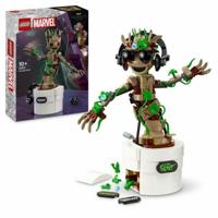LEGO Marvel 76297 Baby Groot's Dans, geanimeerd bouwspeelgoed voor kinderen - thumbnail