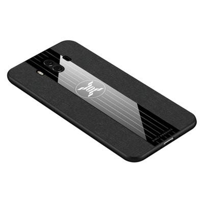 Voor Huawei mate 10 XINLI stiksels doek Textue schokbestendige TPU beschermhoes (zwart) Voor Huawei mate 10 XINLI stiksels doek Textue schokbestendige TPU beschermhoes (zwart)