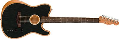 Fender Acoustasonic Player Telecaster Brushed Black met gigbag