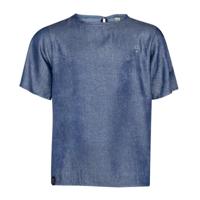 KIEstone Zomer top meisjes - shiny blauw - Mariska - thumbnail