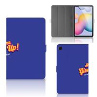 Samsung Galaxy Tab S6 Lite | S6 Lite (2022) Tablet Hoesje met naam Never Give Up - thumbnail