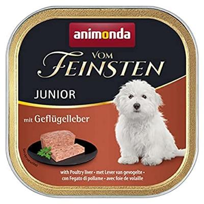 ANIMONDA Vom Feinsten Junior Poultry liver - natvoer voor honden - 150g