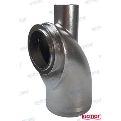 MAR119773-13501INOX - Uitlaatbocht van roestvrij staal Yanmar