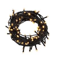 Konstsmide 3648-800 Micro-lichtketting Buiten Energielabel: F (A - G) werkt op het lichtnet Aantal lampen 1000 LED Barnsteen Verlichte lengte: 69.93 m - thumbnail