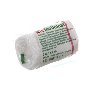 Lohmann & Rauscher Mollelast Fixatiewindsel 6cm x 4m Lohmann & Rauscher Mollelast Fixatiewindsel 6cm x 4m