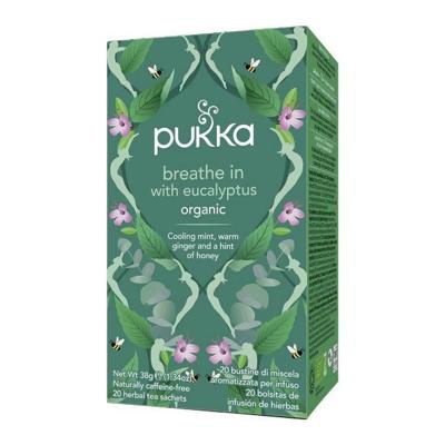 Breathe In with eucalyptus - 20 zakjes