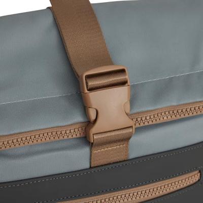 New Rebels Ferron New York Rolltop Rugzak 16L - Rolltop Werktas / Schooltas Laptop Rugtas Antraciet New Rebels Ferron New York Rolltop Rugzak 16L - Rolltop Werktas / Schooltas Laptop Rugtas Antraciet
