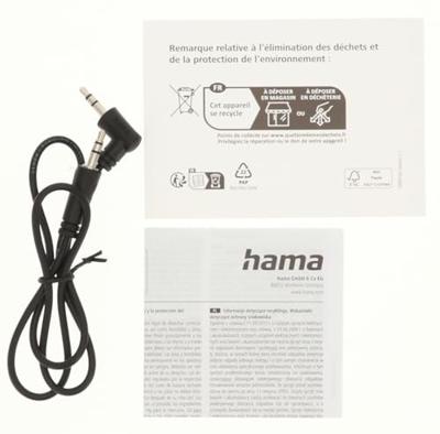 Hama AUDIOKABEL, 3,5MM JACK 90 GRADEN 3,5MM JACK, STEREO, 0,5 M Audio kabel