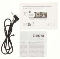 Hama AUDIOKABEL, 3,5MM JACK 90 GRADEN 3,5MM JACK, STEREO, 0,5 M Audio kabel - thumbnail