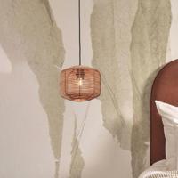 GOOD&MOJO Hanglamp 'Tanami' Rotan, 25cm, kleur Naturel - thumbnail