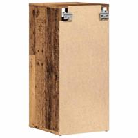 VidaXL Schoenenkast 32x35x70 cm bewerkt hout oud houtkleurig - thumbnail