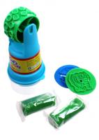 LG-Imports Kid's Dough stamp 'n' roller 5-delige kleiset groen - thumbnail