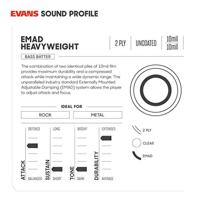 Evans EMAD BD26EMADHW Heavyweight 26 inch - thumbnail