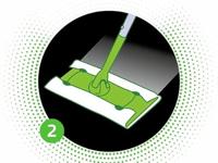 Swiffer Dry 3D Clean navulling, pak van 14 stuks - thumbnail