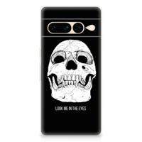 Silicone Back Case Google Pixel 7 Pro Skull Eyes - thumbnail