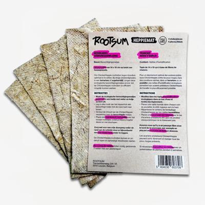 HEPPIEMAT | 4 bevochtigingsmatjes