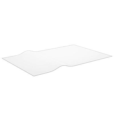 Tafelbeschermer 100x60 cm 2 mm PVC transparant
