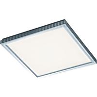 Led Plafondlamp - Trion Lokon - 24w - Warm Wit 3000k - Dimbaar - Vierkant - Mat Wit - Kunststof - thumbnail