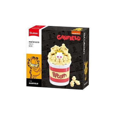 Sluban Garfield bouwstenen set - Popcorn (M38-B1221D)