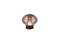 Trio Oplaadbare tafellamp zwartEarl smoke glas - R57771154 - thumbnail