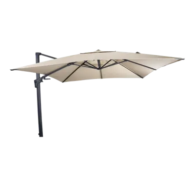 Zweefparasol VirgoFlex 300 x 300 cm ecru