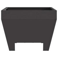 Vuurkorf Zwart 50 x 50 x 38 cm Koudgewalst staal - thumbnail